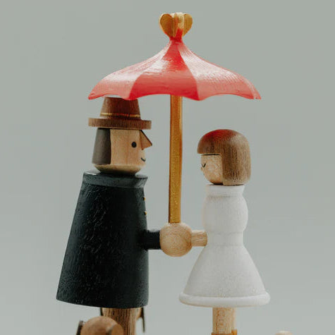 Love Umbrella Music Box