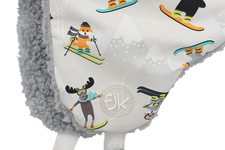 Kids & Baby Water Repellent Trapper Hat - Ski Resort