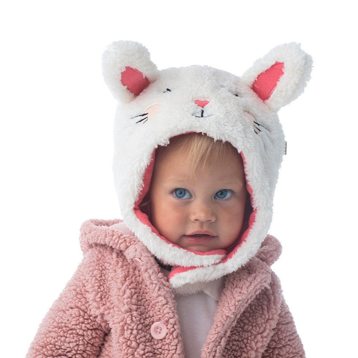 Kids & Baby Reversible Sherpa Hat | Bunny & Deer