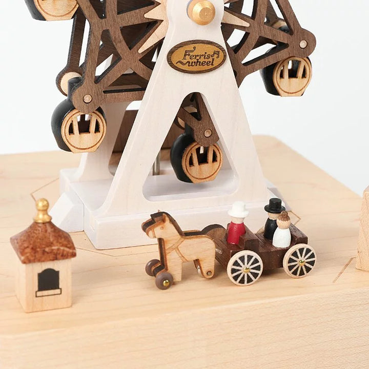 Ferris Wheel Amusement Park Music Box