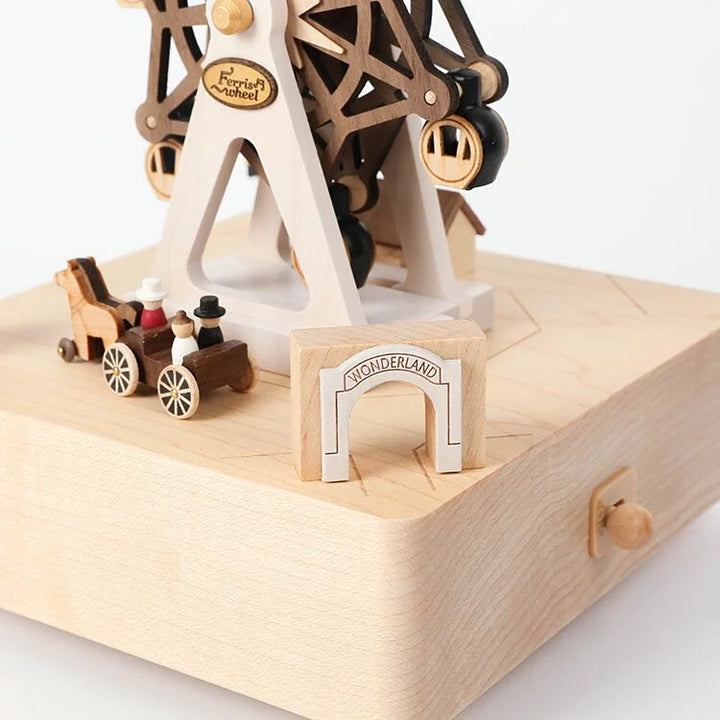 Ferris Wheel Amusement Park Music Box