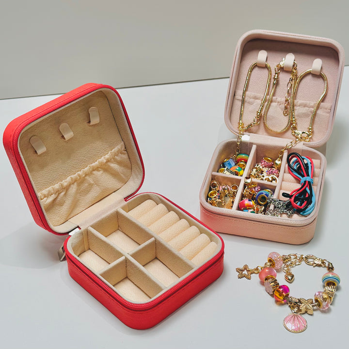 Charm Bracelet DIY Set with Jewelry Box