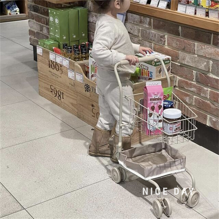 Kids‘ Foldable Shopping Cart