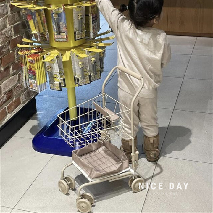 Kids‘ Foldable Shopping Cart