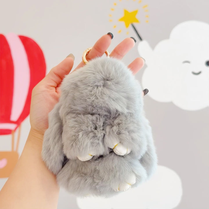 Cute Bunny Keychain