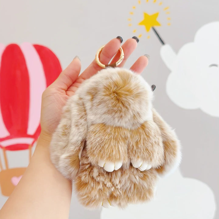 Cute Bunny Keychain