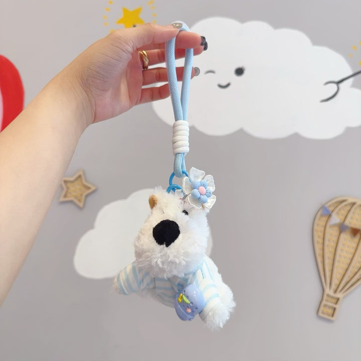 Cute Scottie Plush Toy Bag Charm