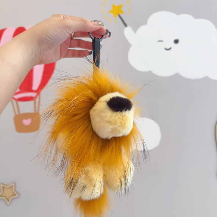 Cute Lion Keychain