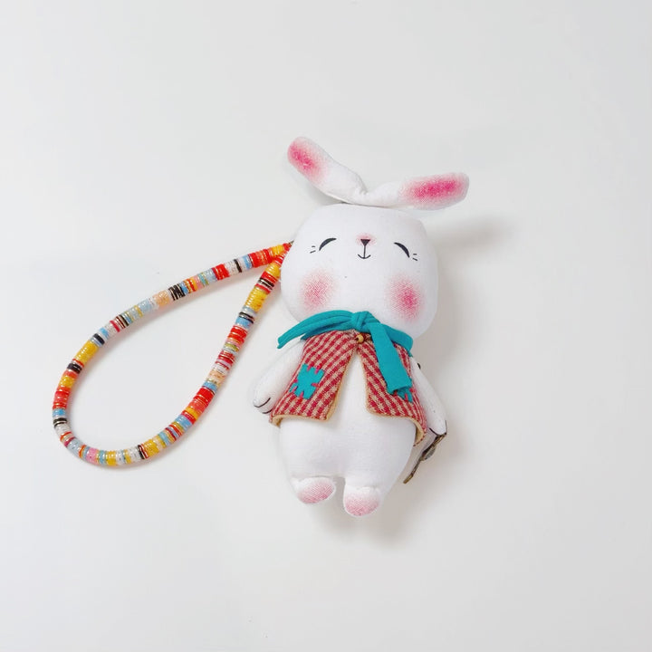 Handmade Fabric Animal Keychain