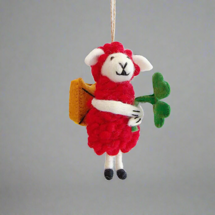 Nepal Felt Ornament - Sheep