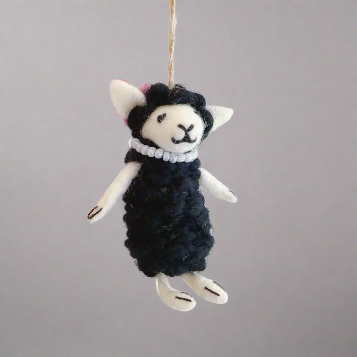 Nepal Felt Ornament - Sheep