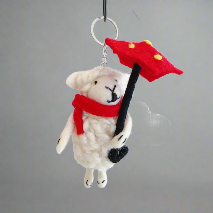Nepal Felt Ornament - Sheep