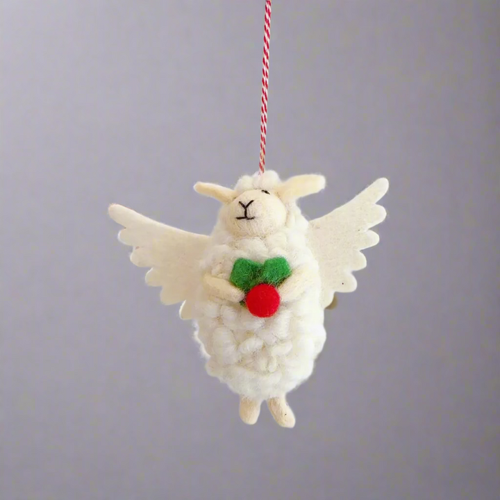 Nepal Felt Ornament - Sheep