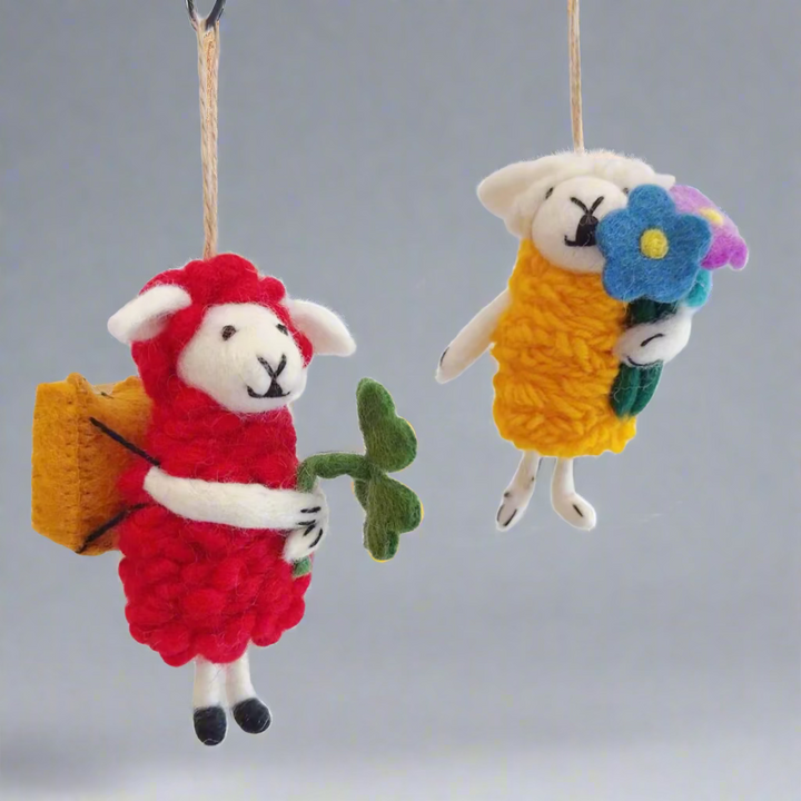 Nepal Felt Ornament - Sheep