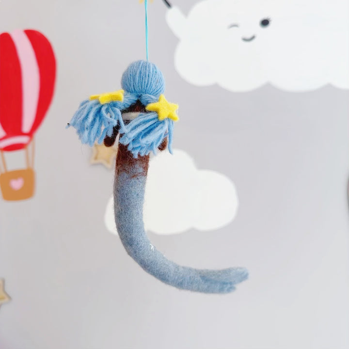 Nepal Felt Ornament - Mermaid