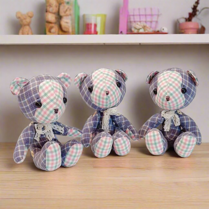 Handmade Fabric Teddy Bear
