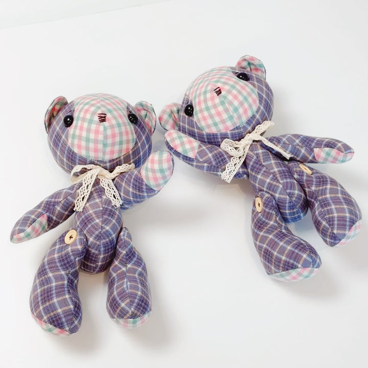 Handmade Fabric Teddy Bear