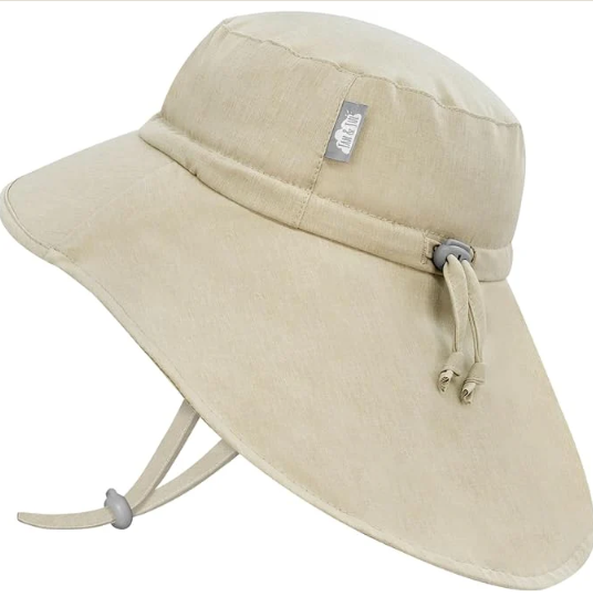 Kids Water Repellent Adventure Hats | Wheat