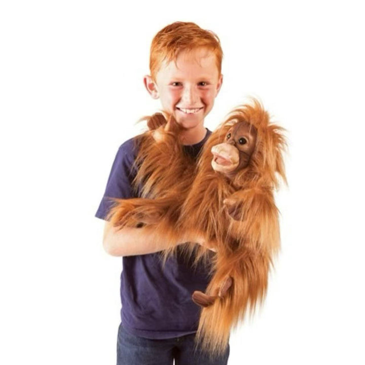 Baby Orangutan Hand Puppet