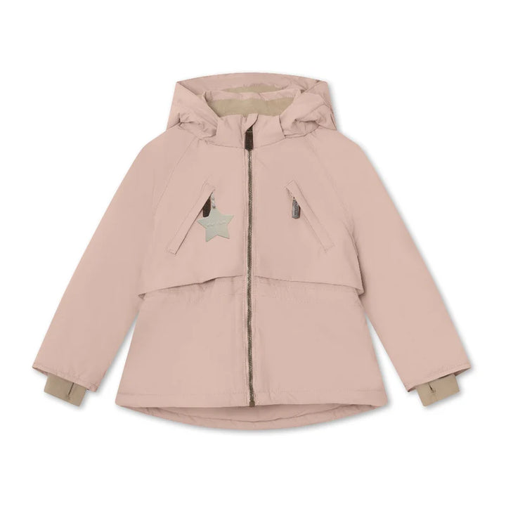 MATALGEANA Fleece Lined Winter Jacket. GRS | Adobe Rose