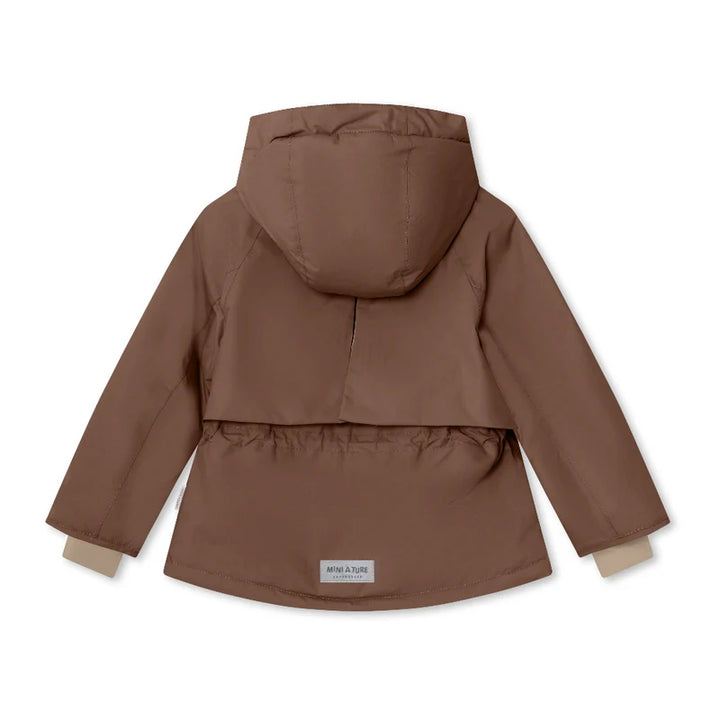 MATALGEANA Fleece Lined Winter Jacket. GRS | Rootbeer Brown