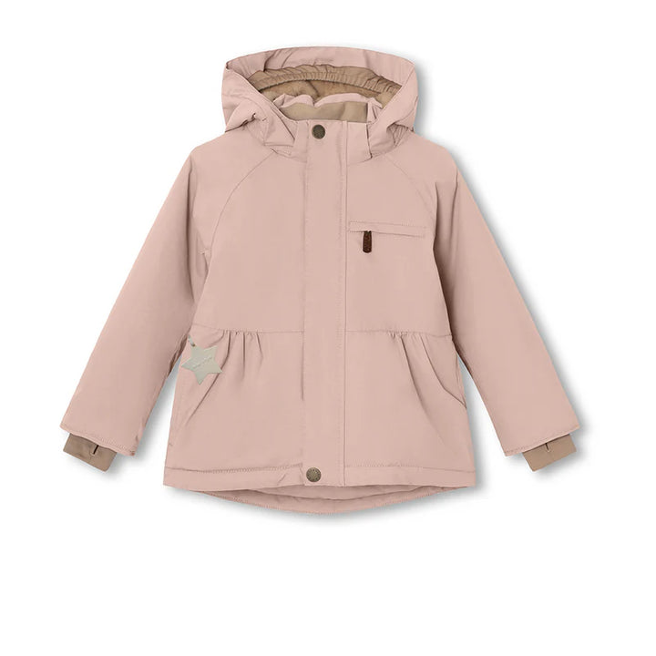 MATBRIDDINE Fleece Lined Winter Jacket. GRS | Adobe Rose