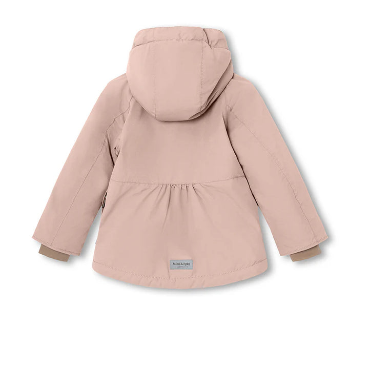 MATBRIDDINE Fleece Lined Winter Jacket. GRS | Adobe Rose