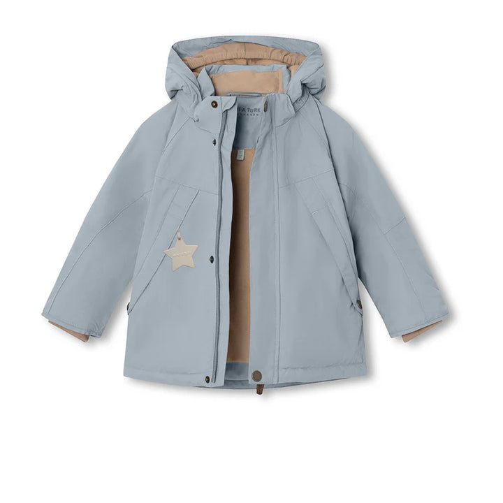 MATVALONSO Fleece Lined Winter Jacket. GRS | Citadel Blue