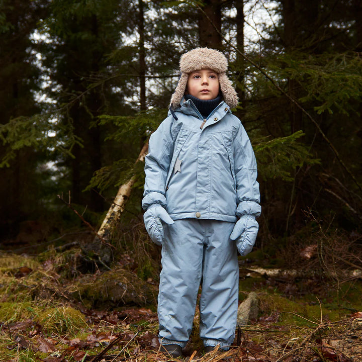MATVALONSO Fleece Lined Winter Jacket. GRS | Citadel Blue