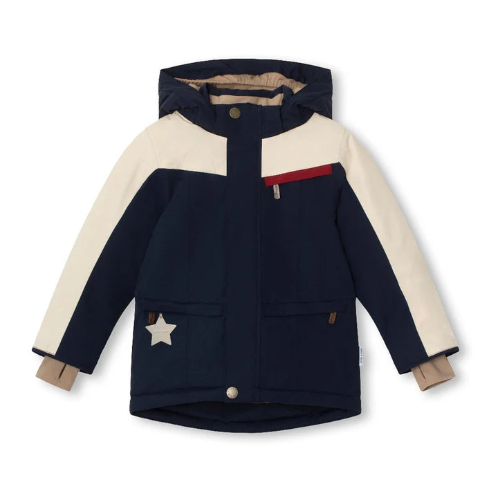 MATVESTYN Col. Block Winter Jacket. GRS | Outer Space