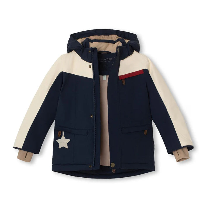 MATVESTYN Col. Block Winter Jacket. GRS | Outer Space