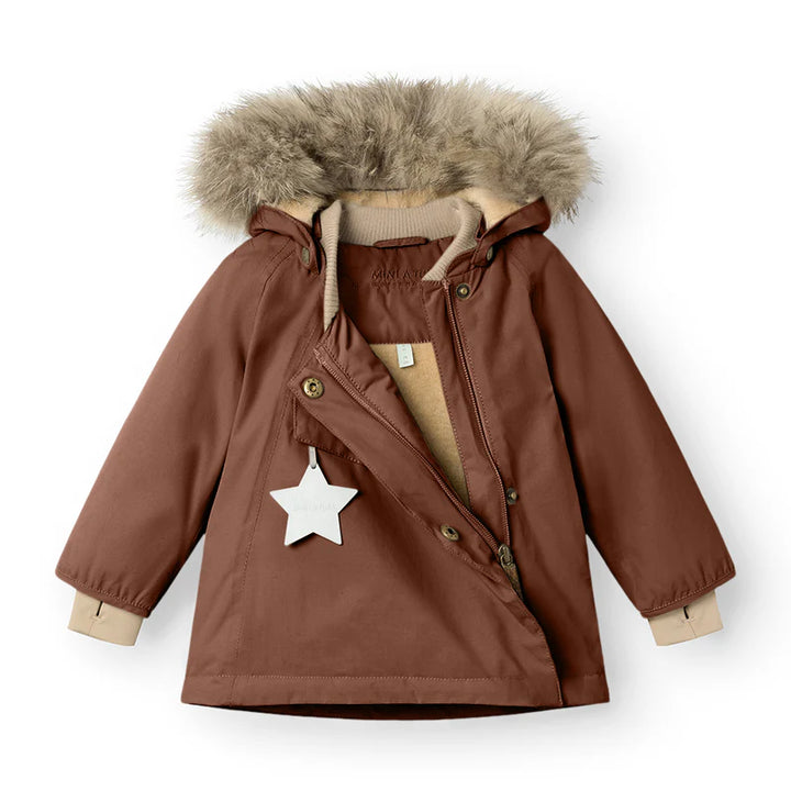 MATWANG Fleece Lined Winter Jacket Fur . GRS