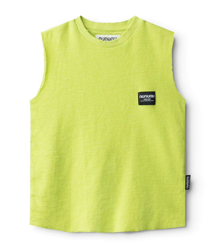 Chill Sleevless Shirt Hot Lime