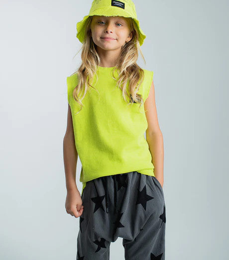 Chill Sleevless Shirt Hot Lime