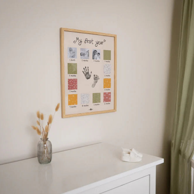 My First Year - Baby Milestone Photo Frame