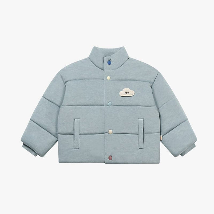 Bamboo Avocado Jersey kids Cloud Jacket - Slate