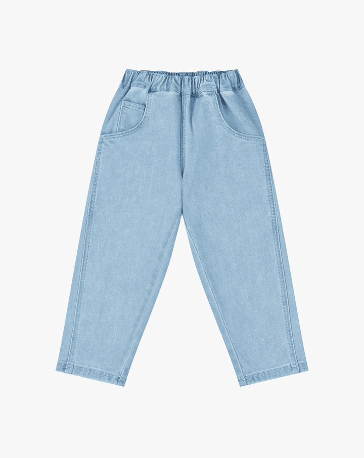 Cotton Denim Jeans - Dusk Blue