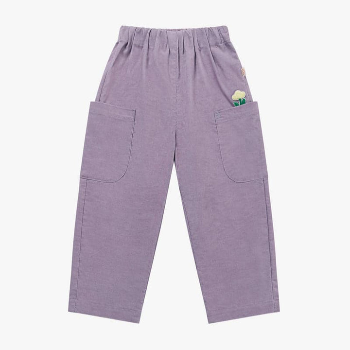 Corduroy Kids Pants - Lilac Blush
