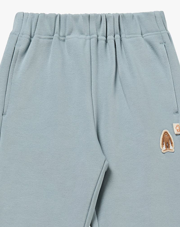 French Terry Kids Joggers - Slate