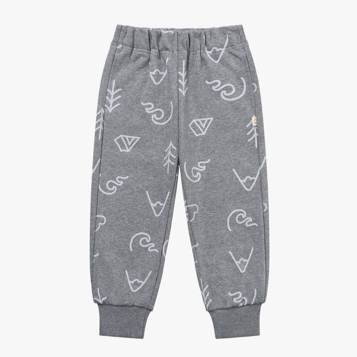 French Terry Kids Joggers - Winter Trails