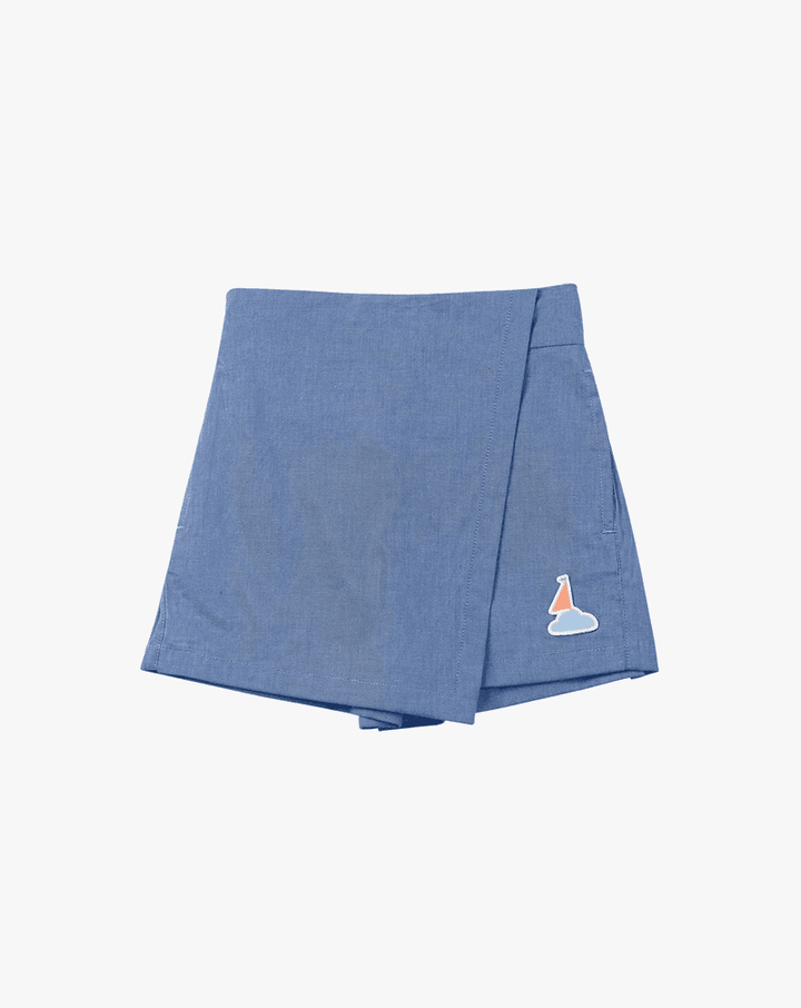 Denim Skort