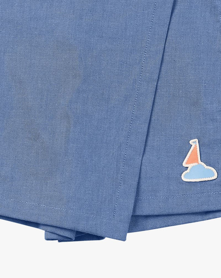 Denim Skort