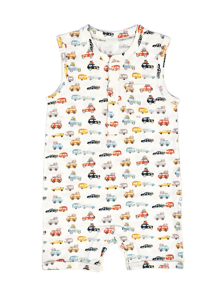 Short Romper - Camper Vans
