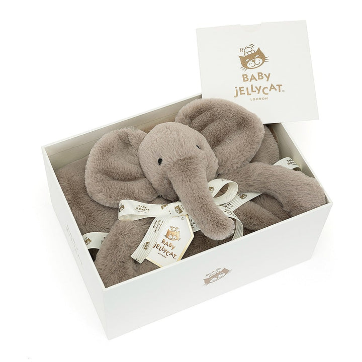 Jellycat Smudge Elephant Blankie - Retired