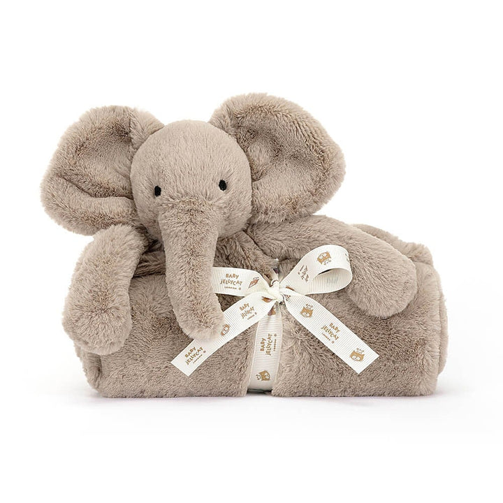 Jellycat Smudge Elephant Blankie - Retired