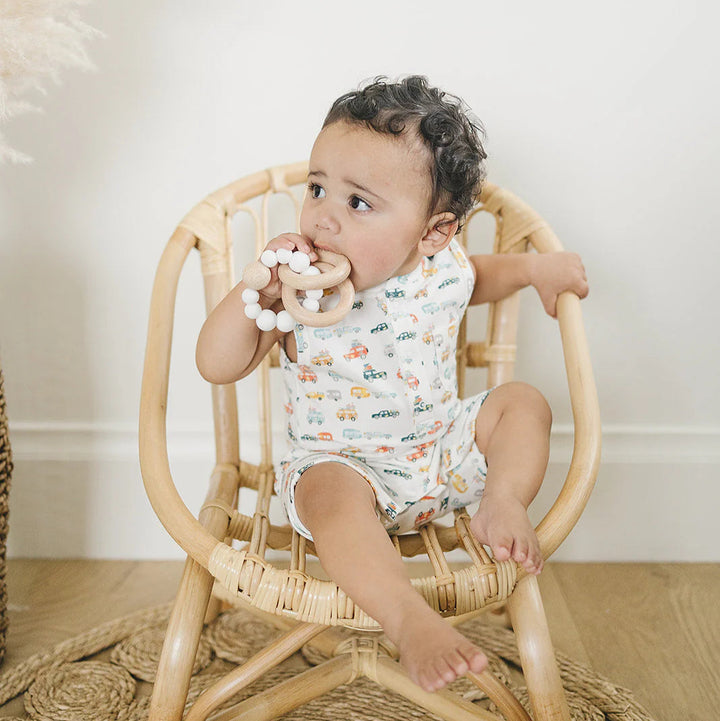 Short Romper - Camper Vans