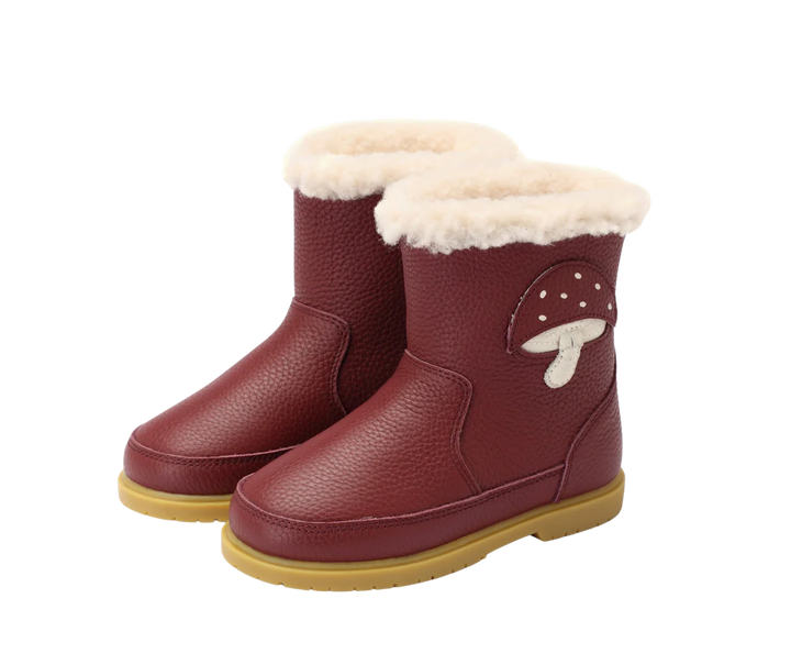 Dusk Lining | Toadstool | Burgundy Leather