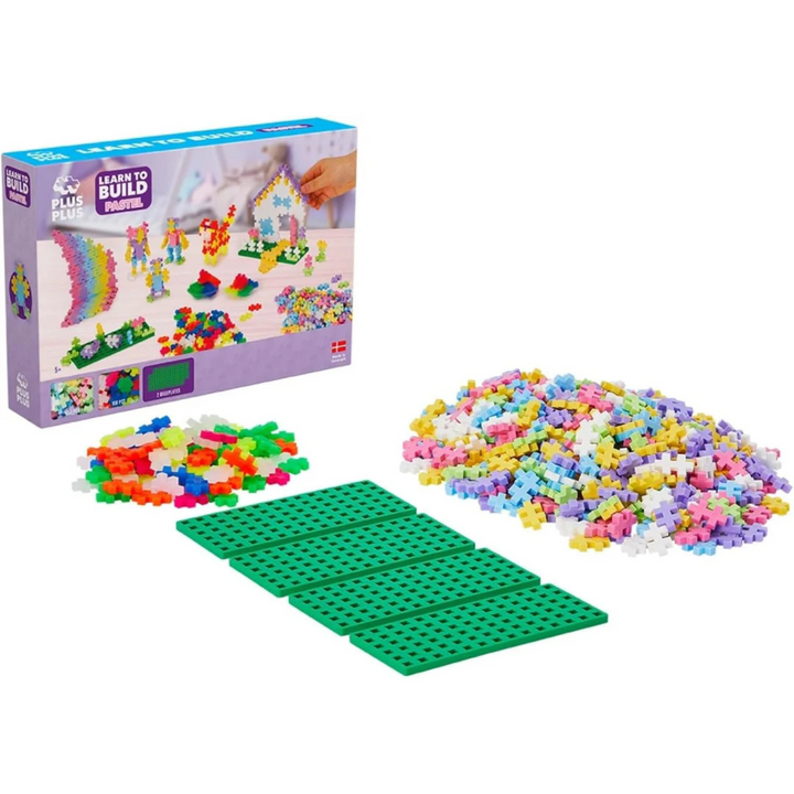 Learn to Build - Pastel - 600pcs