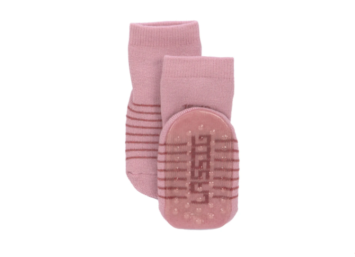 4kids - Anti-Slip Socks - Rosewood/Rose