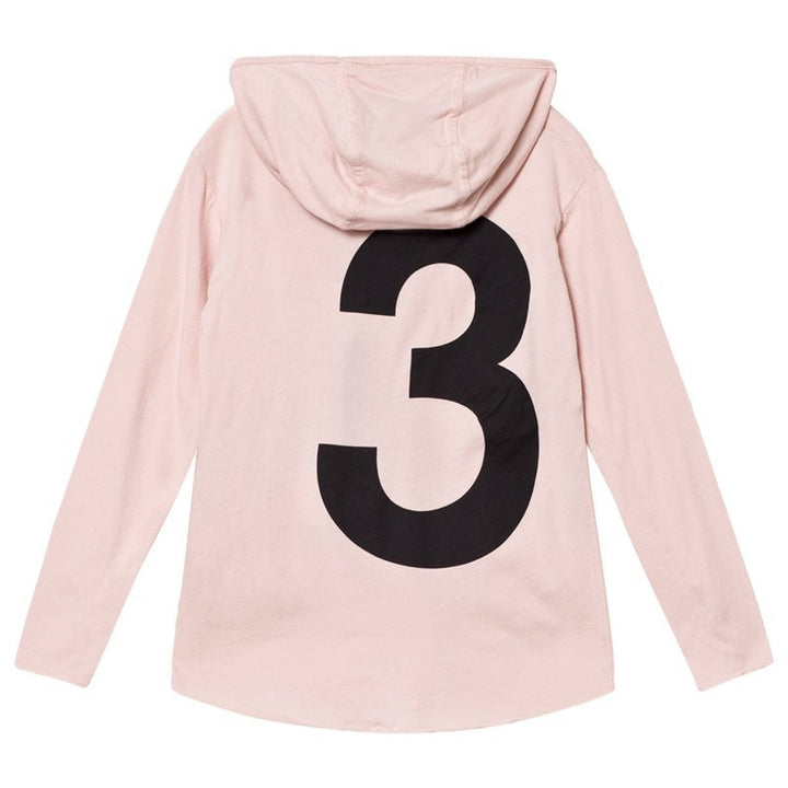 Numbered Ninja Shirt-Powder Pink